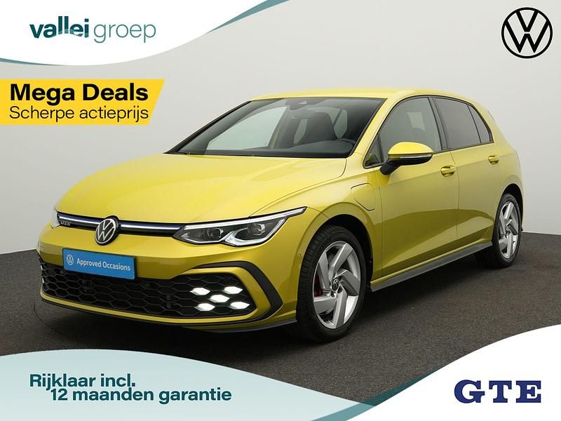 Geel Gebruikt 2021 VW Golf VIII GTE Hatchback | € 25.900 (Goede deal) - Afbeelding 1/4
