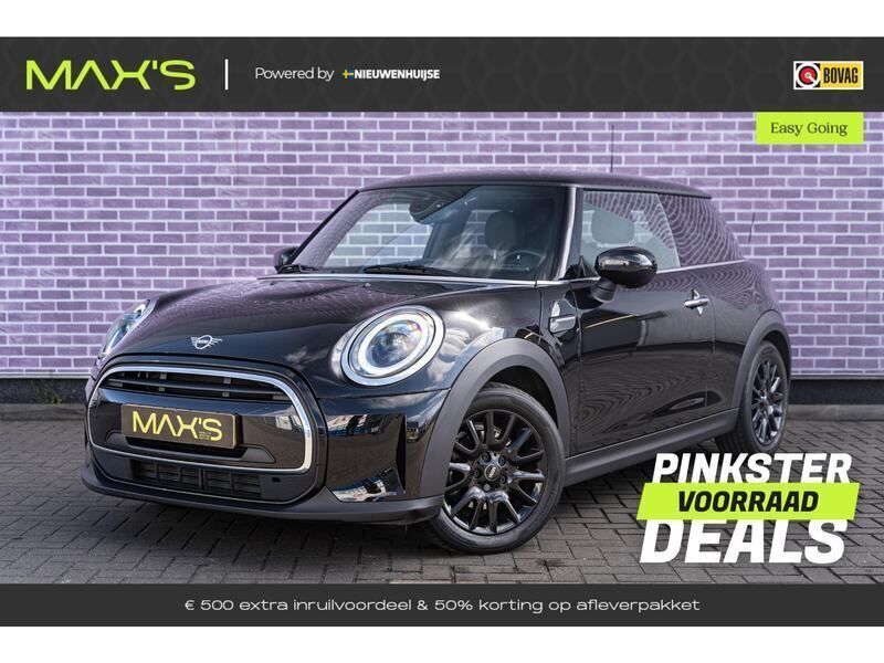 Zwart Gebruikt 2022 Mini Cooper Hatchback | € 22.499 (Goede deal) - Afbeelding 1/4