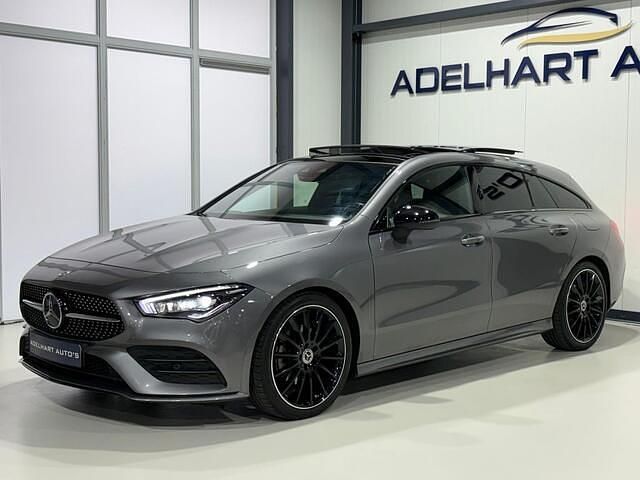 Occasion Mercedes CLA200 Shooting Brake AMG line 163 PK (119 kW) 2023 Grijs Stationwagen