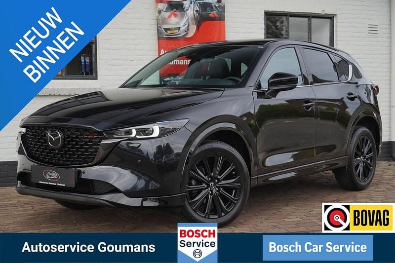 Zwart Gebruikt 2024 Mazda CX-5 Homura-Line SUV | € 42.749 (Iets duurder) - Afbeelding 1/4