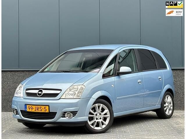 Blauw Gebruikt 2009 Opel Meriva Cosmo MPV | € 2.745 (Eerlijke prijs) - Afbeelding 1/4