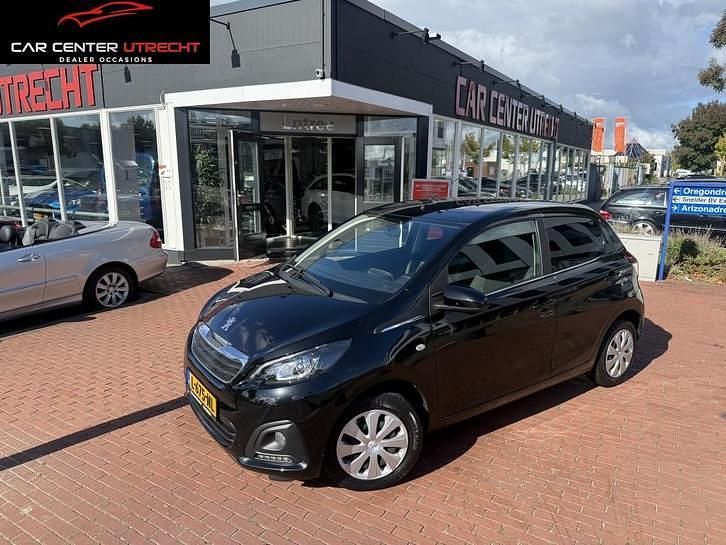 Zwart Gebruikt 2021 Peugeot 108 Active Hatchback | € 8.950 (Eerlijke prijs) - Afbeelding 1/4