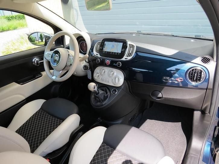 Occasion Fiat 500C Star 70 PK (51 kW) 2021 Blauw Cabriolet