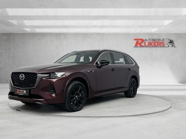 Rood Nieuw 2024 Mazda CX-80 Exclusive-Line SUV | € 55.999 (Super prijs) - Afbeelding 1/4