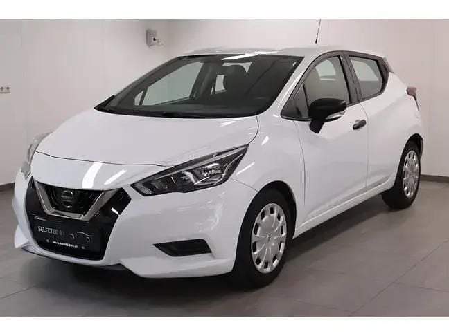 Wit Gebruikt 2020 Nissan Micra Visia Hatchback | € 11.444 (Goede deal) - Afbeelding 1/4