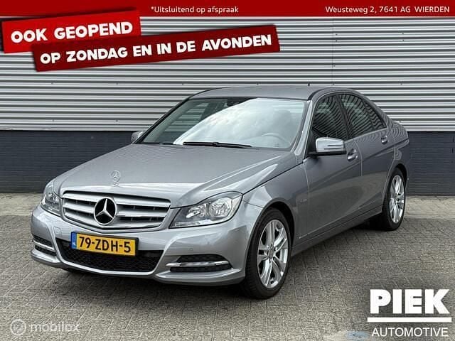 Grijs Gebruikt 2012 Mercedes C180 Avantgarde Sedan | € 7.999 (Super prijs) - Afbeelding 1/3