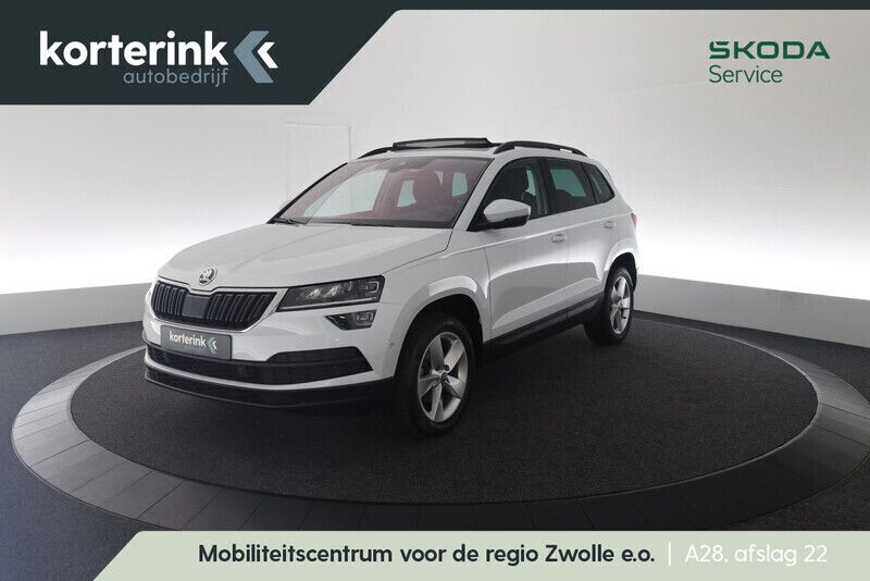Wit Gebruikt 2021 Skoda Karoq Business Line SUV | € 24.950 (Eerlijke prijs) - Afbeelding 1/4