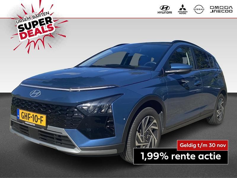 Blauw Gebruikt 2024 Hyundai Bayon Premium SUV | € 24.930 (Duur) - Afbeelding 1/4