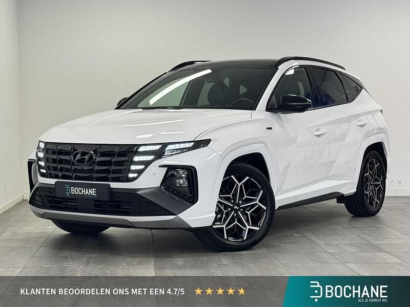 Wit Occasion 2023 Hyundai Tucson N Line SUV | € 34.900 (Eerlijke prijs) - Afbeelding 1/4
