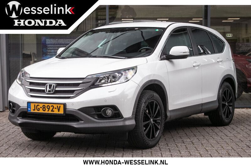 Wit Gebruikt 2014 Honda CR-V Elegance SUV | € 11.950 (Eerlijke prijs) - Afbeelding 1/4