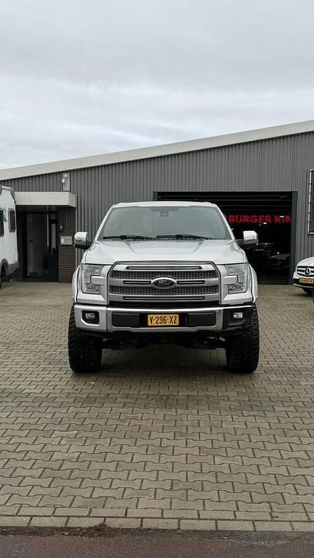 Occasion Ford F-150 Platinum 370 PK (272 kW) 2015 Zilver (metallic) Pickup