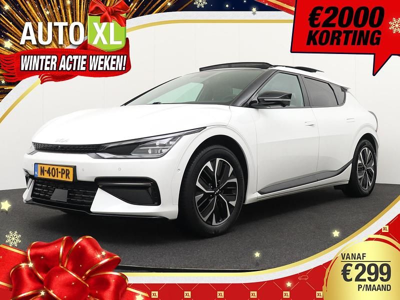 Wit Gebruikt 2021 Kia EV6 GT-Line SUV | € 30.940 (Iets duurder) - Afbeelding 1/4