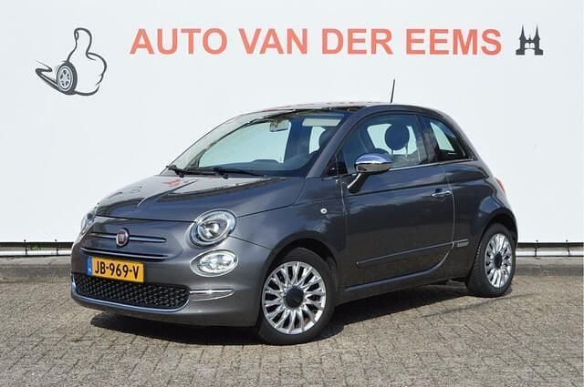 Grijs Gebruikt 2016 Fiat 500 Lounge Hatchback | € 8.900 (Goede deal) - Afbeelding 1/4