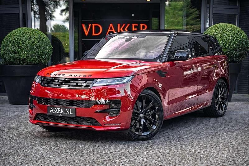 Rood, metallic lak Gebruikt 2023 Land Rover Range Rover Sport First Edition SUV | € 183.650 - Afbeelding 1/4