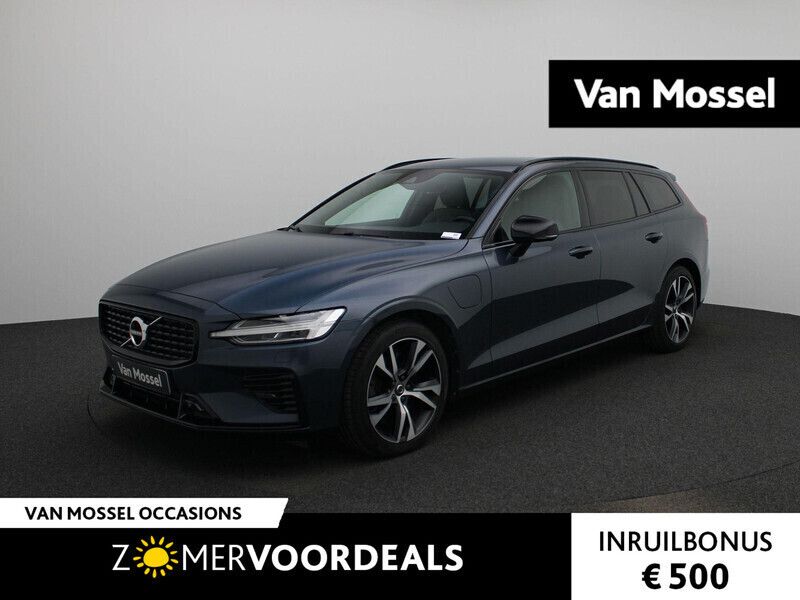 Blauw Gebruikt 2021 Volvo V60 Inscription Stationwagen | € 33.400 (Goede deal) - Afbeelding 1/4