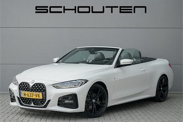Wit Gebruikt 2022 BMW 420 Executive Cabriolet | € 45.900 (Eerlijke prijs) - Afbeelding 1/4