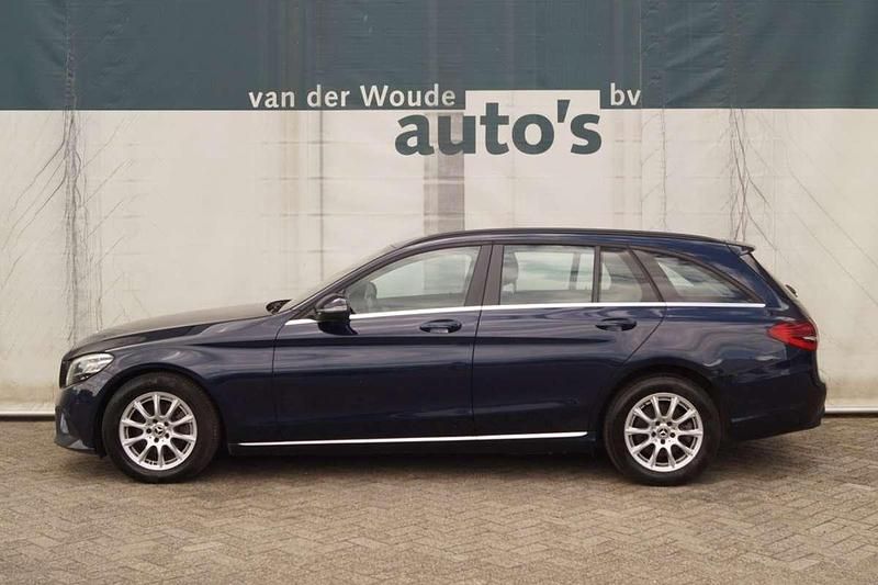 Occasion Mercedes C180 Business 122 PK (89 kW) 2019 Blauw Stationwagen