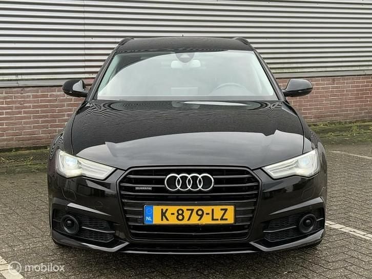 Occasion Audi A6 S-Line 252 PK (185 kW) 2017 Zwart Stationwagen
