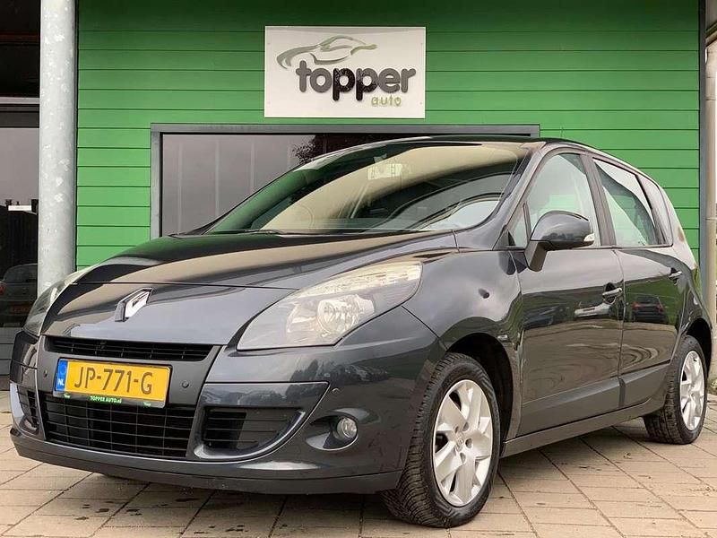 Zwart Occasion 2011 Renault Scénic III Dynamique MPV | € 3.745 (Super prijs) - Afbeelding 1/4