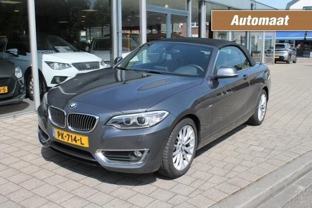 Grijs Gebruikt 2017 BMW 218 Luxury Line Cabriolet | € 22.950 (Iets duurder) - Afbeelding 1/4