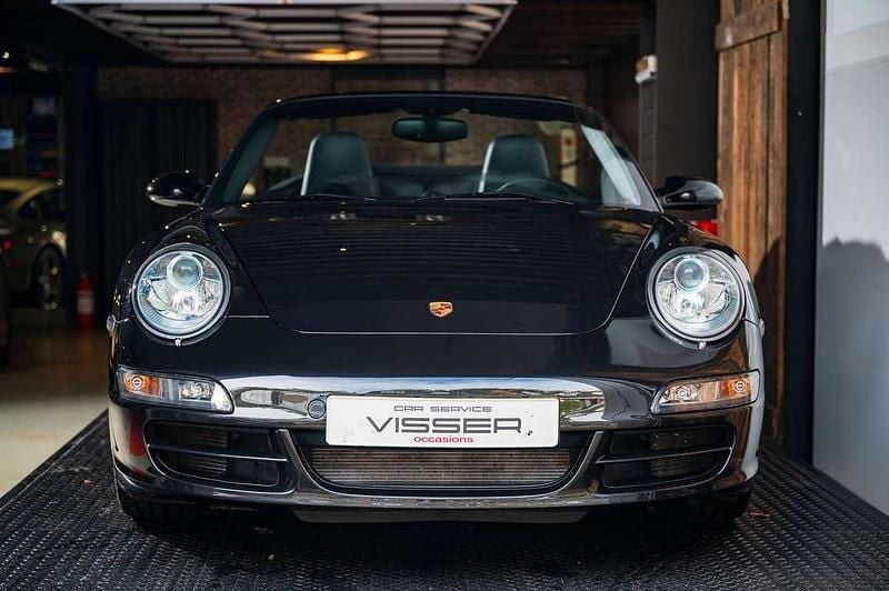 Zwart Gebruikt 2007 Porsche 911 Carrera 4S Cabriolet Cabriolet | € 62.500 (Eerlijke prijs) - Afbeelding 1/4