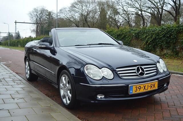 Occasion Mercedes CLK200 Avantgarde 163 PK (119 kW) 2005 Blauw Cabriolet