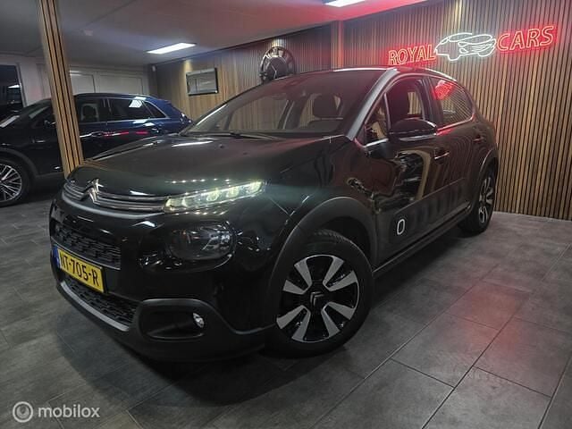 Zwart Gebruikt 2017 Citroën C3 Live Hatchback | € 7.499 (Eerlijke prijs) - Afbeelding 1/4