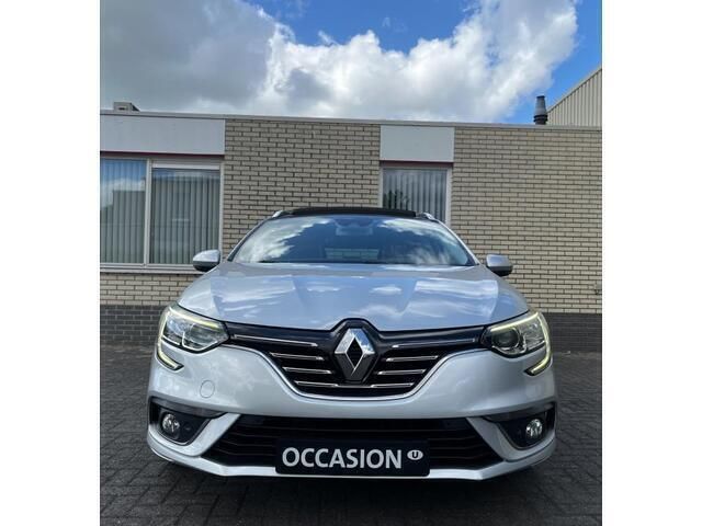 Occasion Renault Mégane GrandTour Bose Edition 131 PK (96 kW) 2017 Zilver, metallic lak Stationwagen
