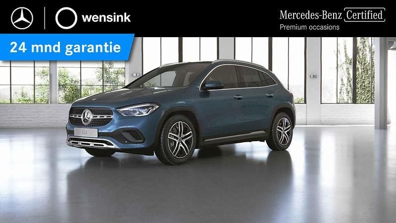 Blauw Gebruikt 2021 Mercedes GLA250 Progressive SUV | € 37.850 (Eerlijke prijs) - Afbeelding 1/4