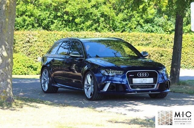 Occasion Audi RS6 Advanced 560 PK (411 kW) 2013 Blauw Stationwagen