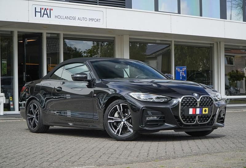Zwart Occasion 2023 BMW 430 Cabriolet M Sport Cabriolet | € 63.400 (Iets duurder) - Afbeelding 1/4
