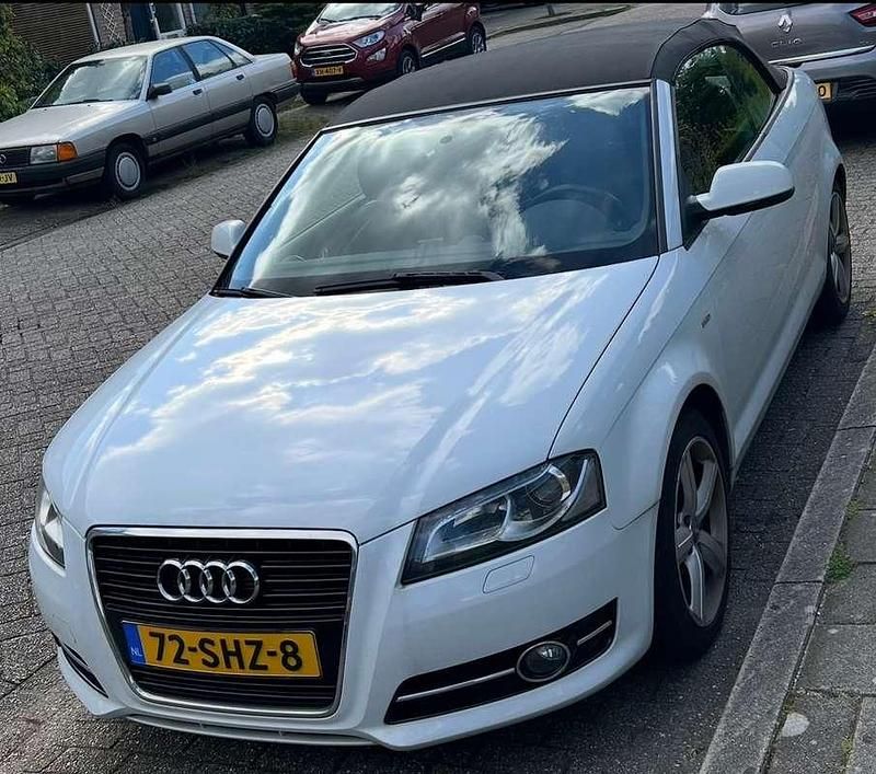 Wit Gebruikt 2011 Audi A3 Cabriolet Cabriolet | € 7.600 (Goede deal) - Afbeelding 1/3