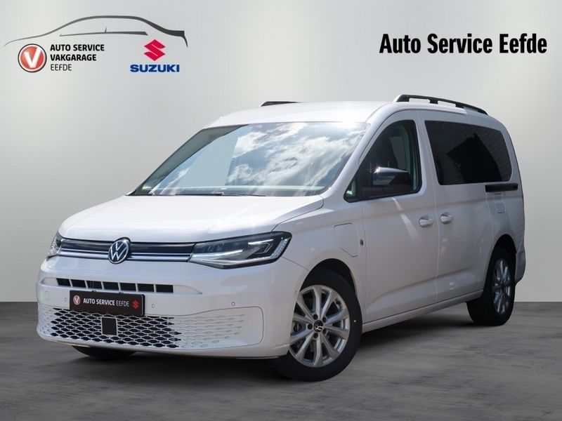 Wit Nieuw 2025 VW Caddy Maxi Life MPV | € 40.899 - Afbeelding 1/4