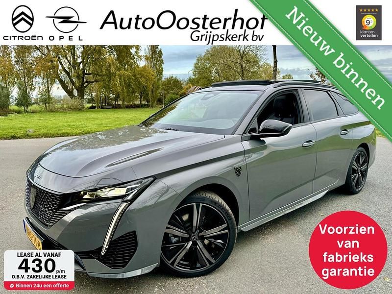 Grijs Gebruikt 2025 Peugeot 308 SW GT Stationwagen | € 32.500 - Afbeelding 1/4