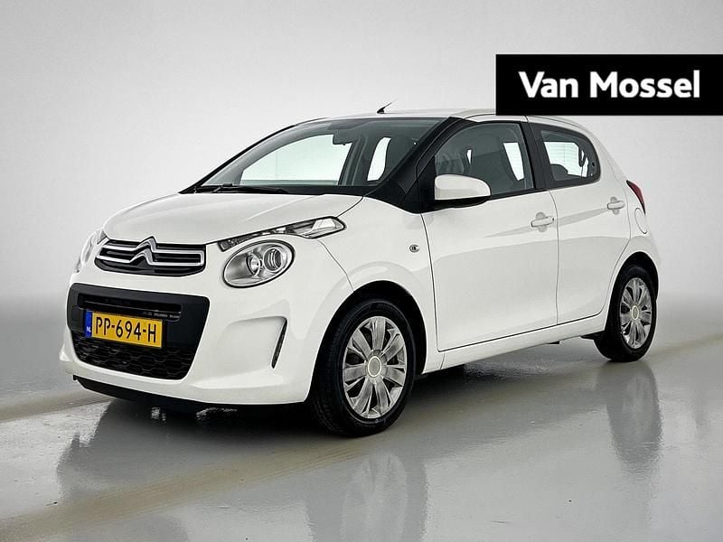 Wit Gebruikt 2017 Citroën C1 Shine Hatchback | € 10.900 (Goede deal) - Afbeelding 1/4