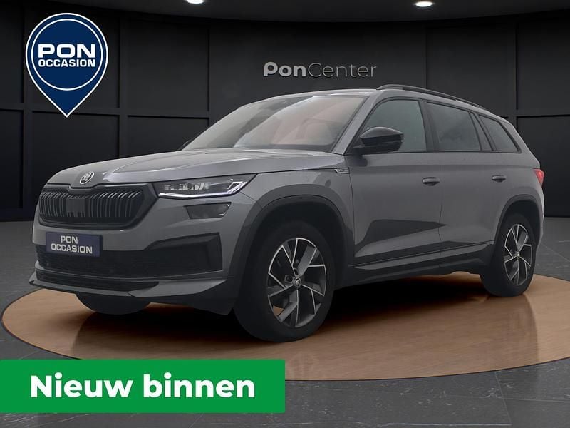 Grijs Gebruikt 2023 Skoda Kodiaq Business Line SUV | € 39.950 (Eerlijke prijs) - Afbeelding 1/3