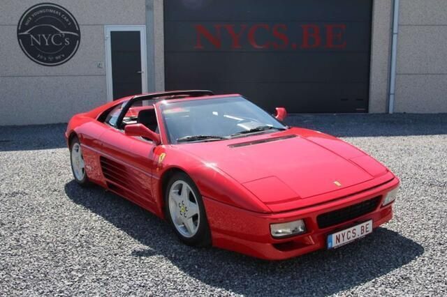Rood Gebruikt 1991 Ferrari 348 Cabriolet | € 84.500 - Afbeelding 1/4