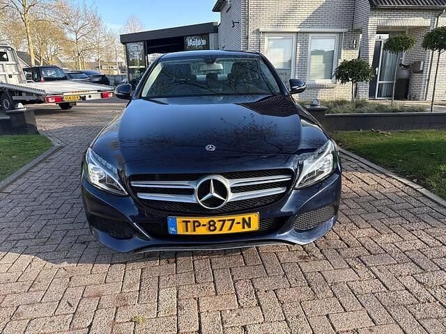 Occasion Mercedes C180 Business 156 PK (114 kW) 2018 Blauw (metallic) Sedan