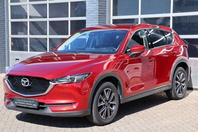 Rood Gebruikt 2017 Mazda CX-5 SUV | € 22.950 (Iets duurder) - Afbeelding 1/4