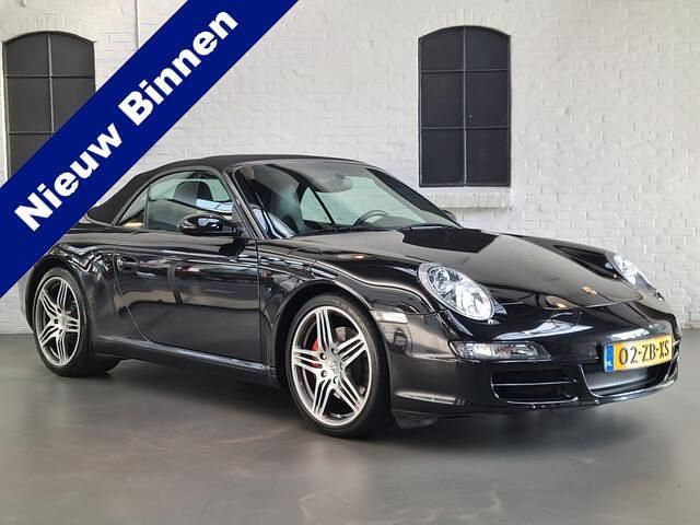 Zwart Gebruikt 2008 Porsche 911 Carrera S Cabriolet Cabriolet | € 59.950 (Goede deal) - Afbeelding 1/4
