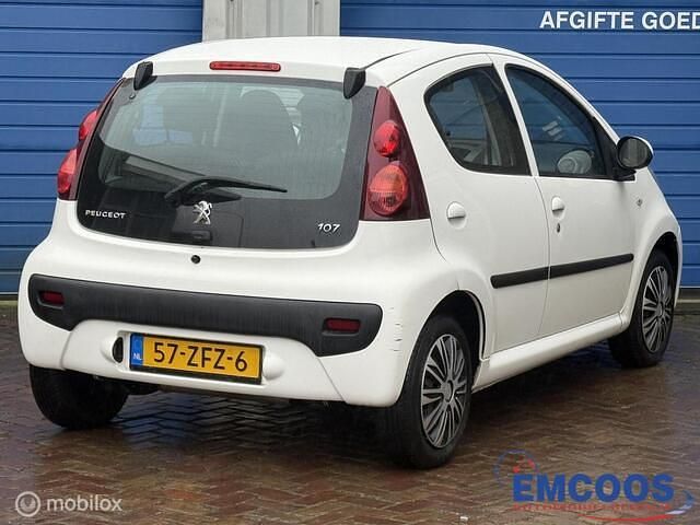 Occasion Peugeot 107 Active 68 PK (50 kW) 2012 Wit Hatchback