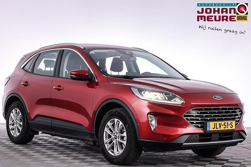 Rood Gebruikt 2021 Ford Kuga Titanium SUV | € 21.900 (Super prijs) - Afbeelding 1/4