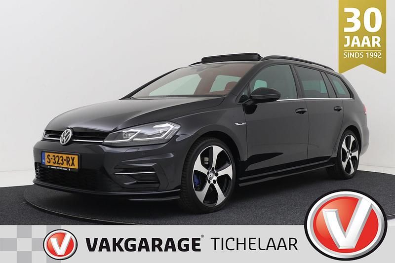 Zwart Occasion 2019 VW Golf VII Highline Stationwagen | € 17.399 (Eerlijke prijs) - Afbeelding 1/4