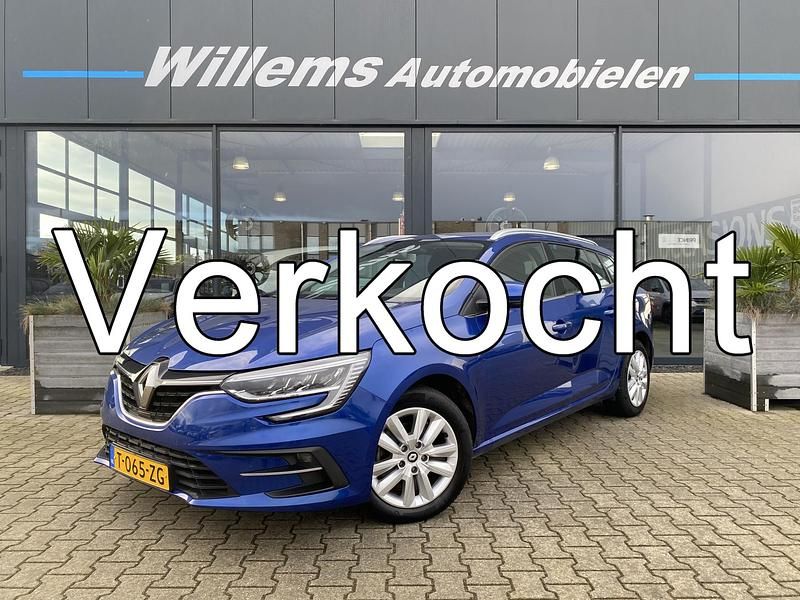 Blauw Gebruikt 2023 Renault Mégane GrandTour Equilibre Stationwagen | € 16.750 (Goede deal) - Afbeelding 1/4