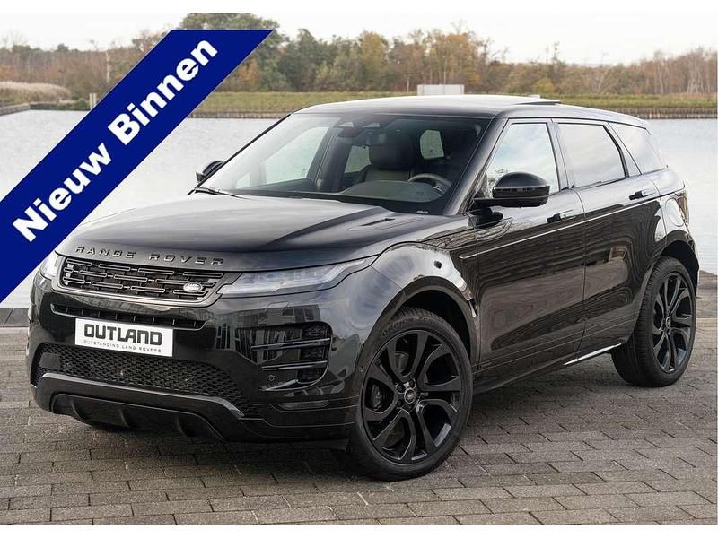 Zwart Nieuw 2025 Land Rover Range Rover evoque Autobiography SUV | € 72.900 (Eerlijke prijs) - Afbeelding 1/4