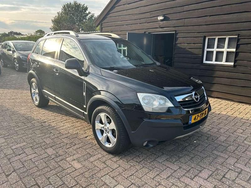 Zwart Gebruikt 2007 Opel Antara Enjoy SUV | € 2.950 (Goede deal) - Afbeelding 1/4