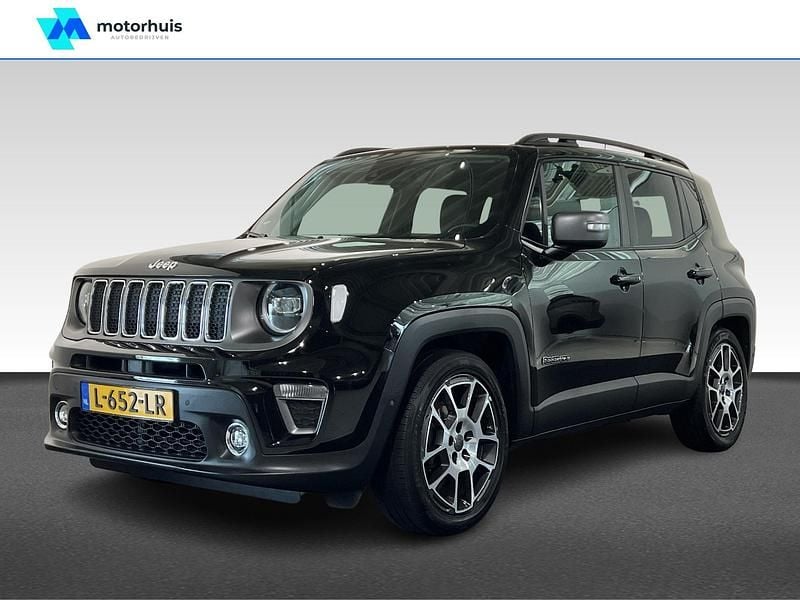 Zwart Gebruikt 2021 Jeep Renegade Limited SUV | € 17.945 (Eerlijke prijs) - Afbeelding 1/4