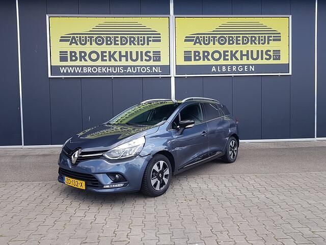 Grijs Gebruikt 2019 Renault Clio GrandTour LIMITED Stationwagen | € 5.650 - Afbeelding 1/4