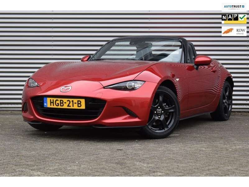 Rood Gebruikt 2015 Mazda MX5 Cabriolet | € 14.950 (Goede deal) - Afbeelding 1/3