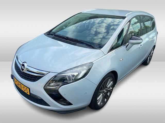 Grijs Gebruikt 2013 Opel Zafira Tourer Design Edition MPV | € 11.950 (Eerlijke prijs) - Afbeelding 1/4
